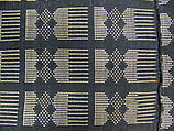 Wrapper (Seru Njaago), Cotton, synthetic yarns, Manjaka peoples